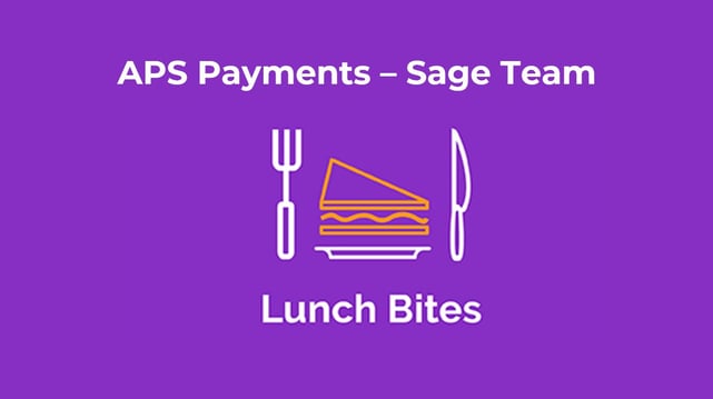 Sage Team Lunch Bites Splash Screen