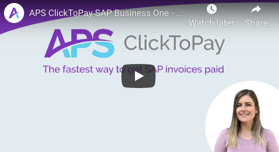 APS ClickToPay for SAP Business One Demo
