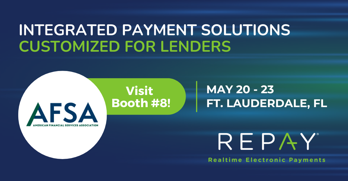 AFSA Independents 2024 - Come See REPAY – Gold Sponsor