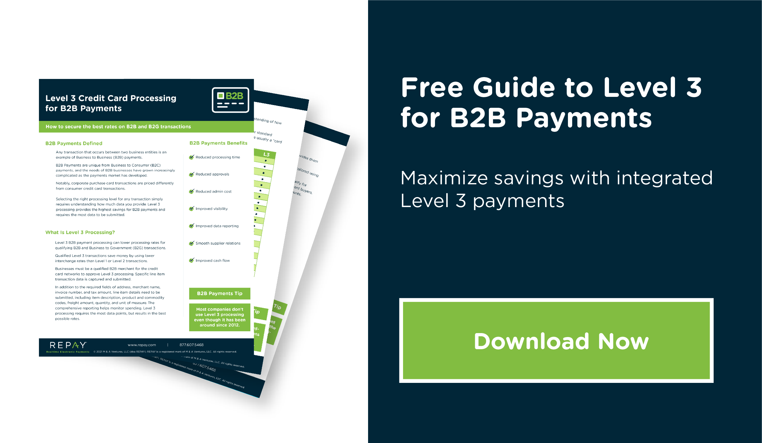 New Guide for B2B Payments - Understanding Level 3 Processing