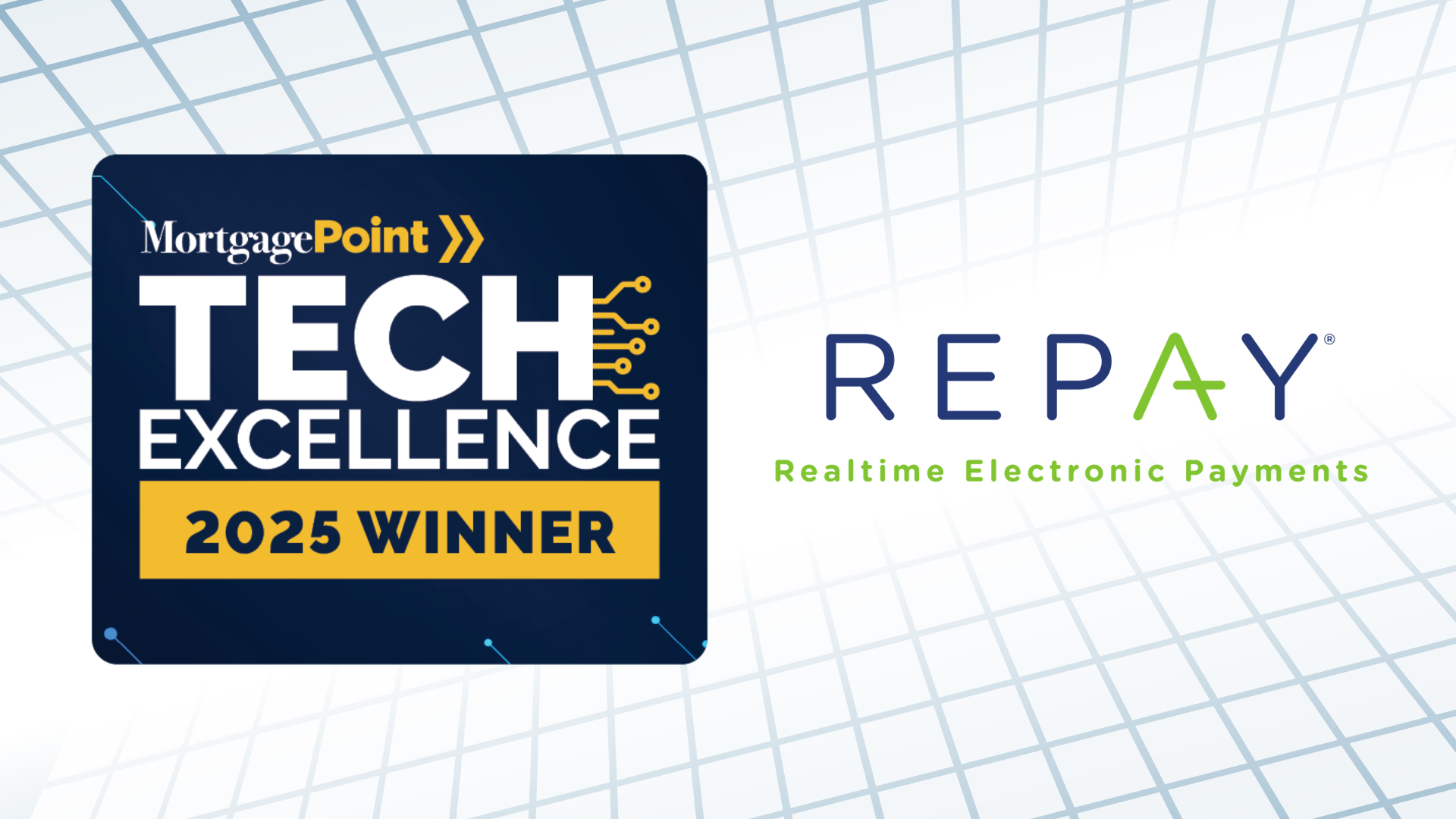 REPAY Recognized for Technology Excellence in Mortgage Servicing