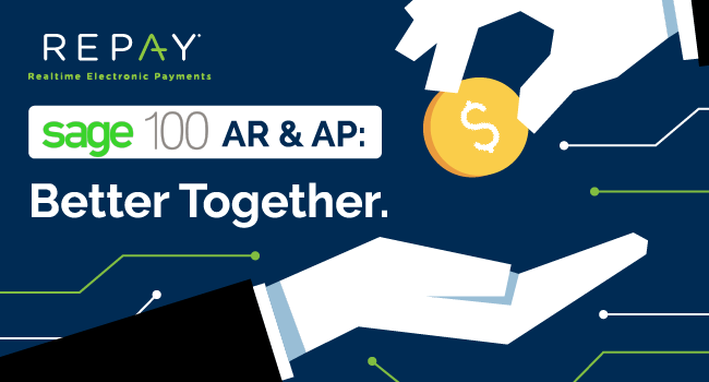 REPAY Streamlines AR and AP for Sage 100 Users